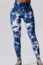 Load image into Gallery viewer, High Waist Tie-Dye Long Sports Pants