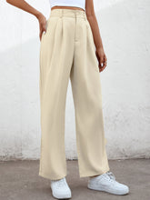 Load image into Gallery viewer, High Waist Straight Leg Pants