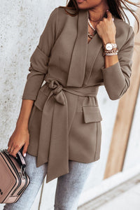 BETHANY Belted Blazer