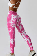 Load image into Gallery viewer, High Waist Tie-Dye Long Sports Pants