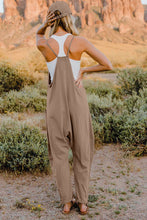 Load image into Gallery viewer, V-Neck Sleeveless Jumpsuit with Pocket