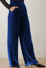 Load image into Gallery viewer, Loose Fit High Waist Long Pants with Pockets