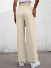 Load image into Gallery viewer, High Waist Straight Leg Pants