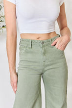 Load image into Gallery viewer, RISEN Full Size Raw Hem Wide-Leg Jeans