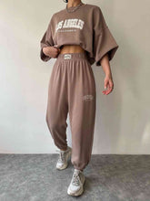 Load image into Gallery viewer, LOS ANGELES CALIFORNIA Graphic Sweatshirt and Sweatpants Set