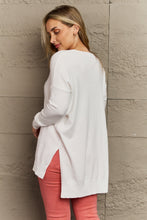 Load image into Gallery viewer, Zenana Sweater Weather Full Size Center Seam Tunic Sweater