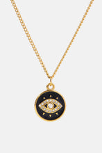 Load image into Gallery viewer, SEE NO EVIL Eye Pendant Chunky Chain Necklace