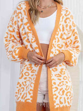 Load image into Gallery viewer, Printed Long Sleeve Cardigan