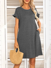 Load image into Gallery viewer, HEATHER Flounce Sleeve Dress