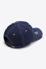 Load image into Gallery viewer, Distressed Adjustable Baseball Cap