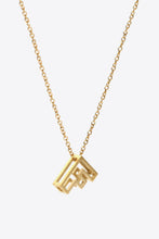 Load image into Gallery viewer, A to J Letter Pendant Necklace