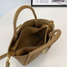 Load image into Gallery viewer, Contrast PU Leather Crossbody Bag