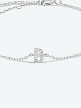 Load image into Gallery viewer, A To F Zircon 925 Sterling Silver Bracelet