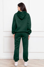 Load image into Gallery viewer, Drop Shoulder Long Sleeve Hoodie and Pants Set