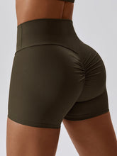 Load image into Gallery viewer, Wide Waistband Slim Fit Sports Shorts