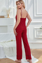 Load image into Gallery viewer, BY THE FIRE Gingham Lounge Set