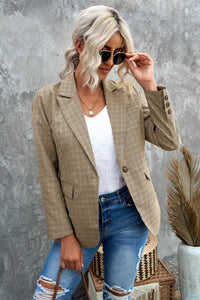 MAESTRA Plaid Blazer