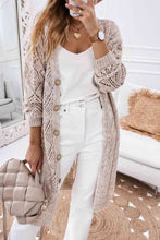 Load image into Gallery viewer, V-Neck Long Sleeve Cardigan