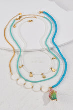 Load image into Gallery viewer, Three-Piece Beaded Necklace Set