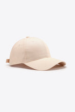 Load image into Gallery viewer, Plain Adjustable Cotton Baseball Cap