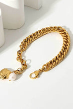 Load image into Gallery viewer, 18K Gold-Plated Curb Chain Bracelet