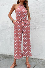 Load image into Gallery viewer, SUCH A LADY Polka Dot Jumpsuit