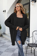 Load image into Gallery viewer, Open Front Dolman Sleeve Cardigan