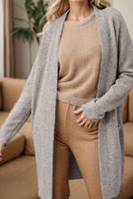 Load image into Gallery viewer, Open Front Long Sleeve Cardigan