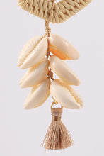 Load image into Gallery viewer, Tassel Shell Copper Earrings