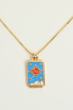 Load image into Gallery viewer, Tarot Card Pendant Copper Necklace