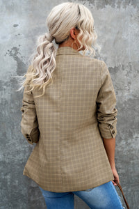 MAESTRA Plaid Blazer