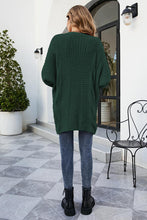 Load image into Gallery viewer, Open Front Dolman Sleeve Cardigan