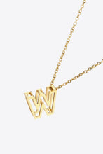 Load image into Gallery viewer, U to Z Letter Pendant Necklace