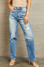 Load image into Gallery viewer, BAYEAS High Waisted Straight Jeans