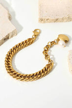 Load image into Gallery viewer, 18K Gold-Plated Curb Chain Bracelet