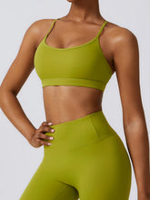 Load image into Gallery viewer, Cropped Sports Tank Top