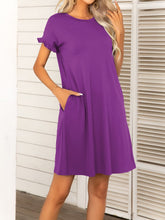 Load image into Gallery viewer, HEATHER Flounce Sleeve Dress