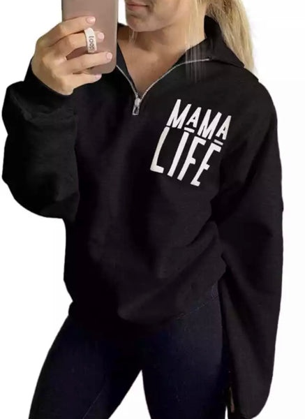 MAMA Life Pullover Sweater